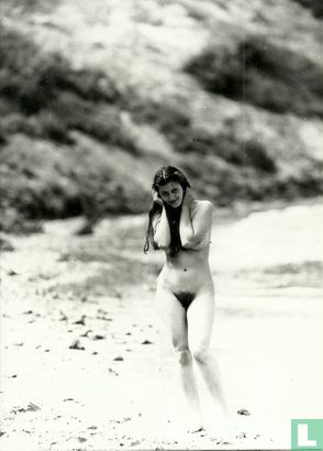 Vintage Naaktfoto - Aida aan het strand 01