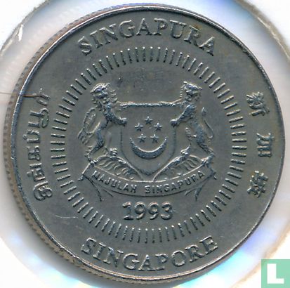 Singapur 10 Cent 1993 - Bild 1