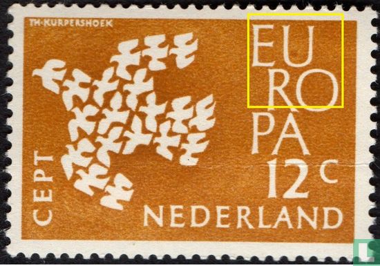 Europa – Pigeons en vol (PM1) - Image 1