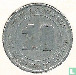 Nicaragua 10 centavos 1974 - Image 2