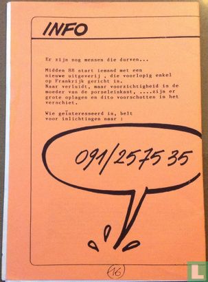 Stripgilde Infoblad - 12/1/1988 - Afbeelding 2
