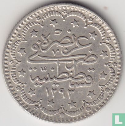 Ottomaanse Rijk 5 kurus  AH1293-32 (1906) - Afbeelding 1