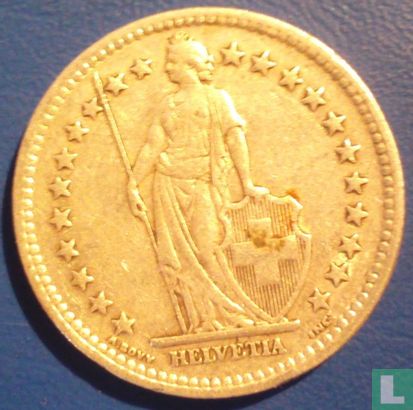 Zwitserland 2 francs 1948 - Afbeelding 2