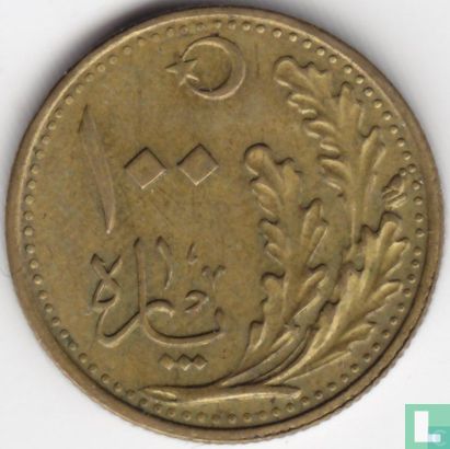 Turkije 100 para 1924 (AH1340) - Afbeelding 2