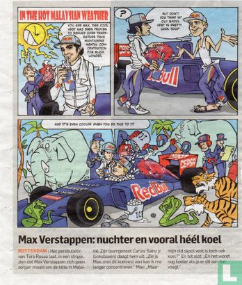 Max Verstappen: nuchter en vooral héél koel