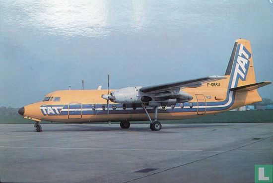 F-GBRU - Fairchild F-27J - TAT-Touraine Air Transport - Afbeelding 1