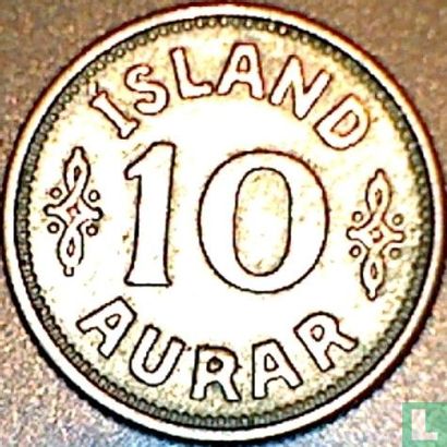 IJsland 10 aurar 1929 - Afbeelding 2