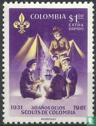 30 jaar scouting in Colombia