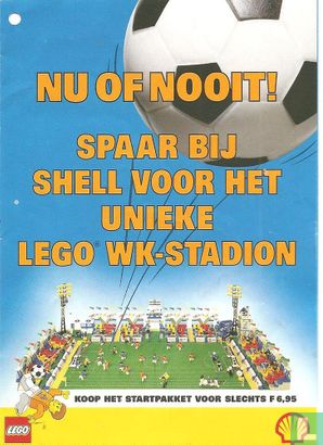 Nu of nooit! Spaar bij Shell voor het unieke LEGO WK-stadion - Afbeelding 1