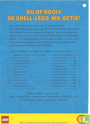 Nu of nooit! Spaar bij Shell voor het unieke LEGO WK-stadion - Image 2