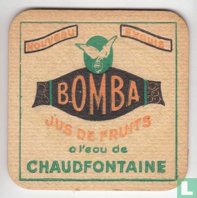 Bomba jus de fruit à l'eau de Chaudfontaine