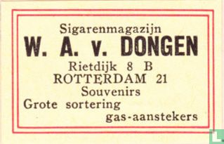 Sigarenmagazijn W. A. v. Dongen