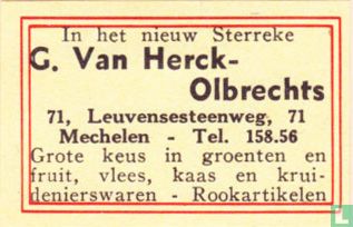 G. Van Herck-Olbrechts