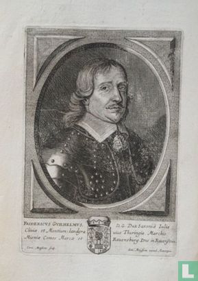 FRIDERICUS GUILHELMUS, D.G. Dux Saxoniae