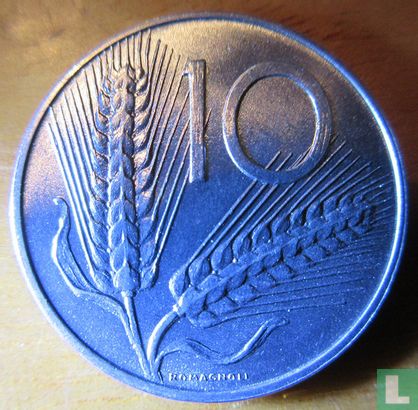Italy 10 lire 1992 - Image 2