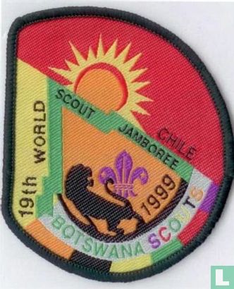 Botswana contingent (zwart) - 19th World Jamboree