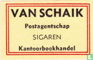 Van Schaik - Postagentschap - sigaren