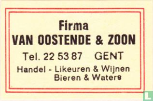 Firma Van Oostende & Zoon