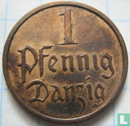 Danzig 1 Pfennig 1937 - Bild 2