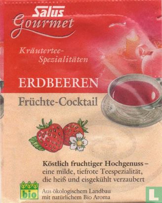 Erdbeeren Früchte Cocktail  - Afbeelding 1