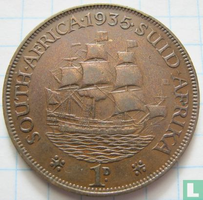 Afrique du Sud 1 penny 1935 - Image 1