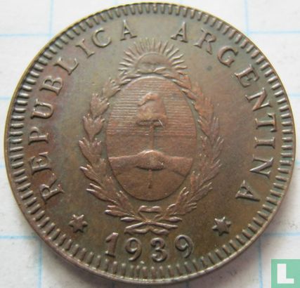 Argentinien 2 Centavo 1939 - Bild 1