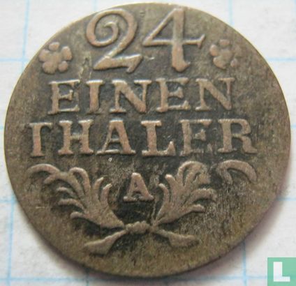 Prussia 1/24 thaler 1782 (type 1) - Image 2