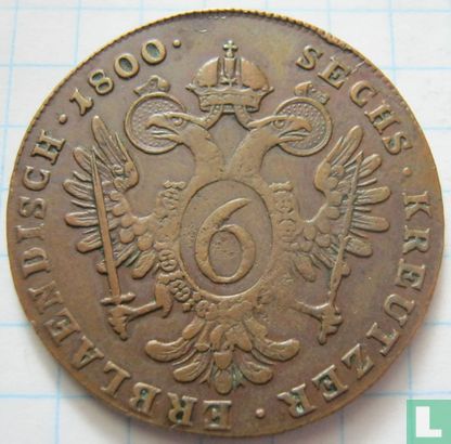 Österreich 6 Kreutzer 1800 (B) - Bild 1