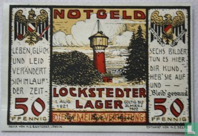 Lockstedter lager 50 Pfennig - Bild 1
