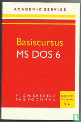 Basiscursus MS DOS 6