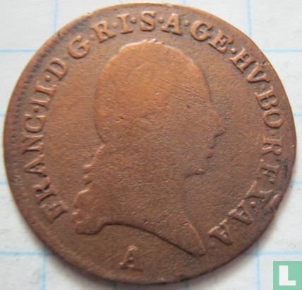 Oostenrijk ½ kreuzer 1800 (A) - Afbeelding 2