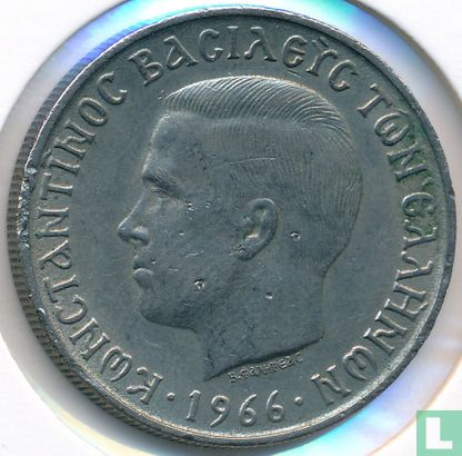 Griekenland 5 drachmai 1966 - Afbeelding 1