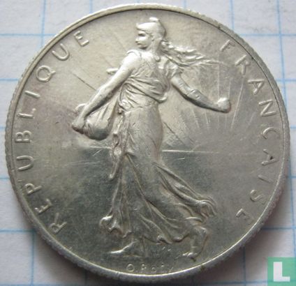 France 2 francs 1917 - Image 2