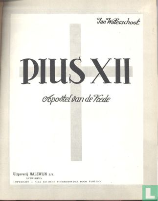 Pius XII - apostel van de vrede - Image 3