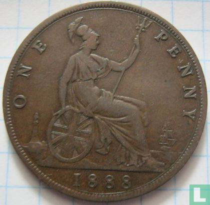 Vereinigtes Königreich 1 Penny 1888 - Bild 1