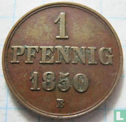 Hannover 1 pfennig 1850 - Image 1