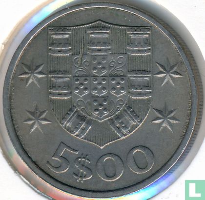 Portugal 5 escudos 1982 - Image 2