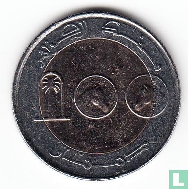Algerije 100 dinar AH1431 (2010) - Afbeelding 2
