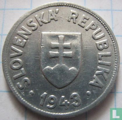 Slowakei 50 Halierov 1943 - Bild 1