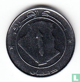 Algeria 1 dinar AH1431 (2010) - Image 2