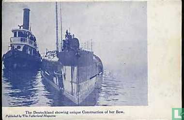 The Deutschland show unique construction of her bow