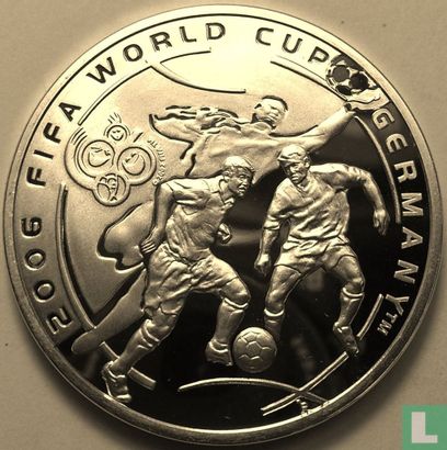 Armenië 100 dram 2004 (PROOF) "2006 Football World Cup in Germany" - Afbeelding 2