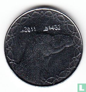 Algerije 2 dinar AH1432 (2011) - Afbeelding 1