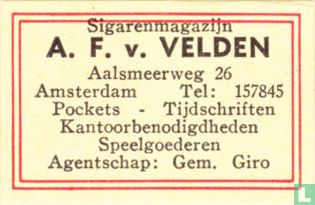 Sigarenmagazijn A.F. v. Velden