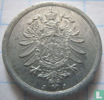 Duitse Rijk 1 pfennig 1917 (J) - Afbeelding 2