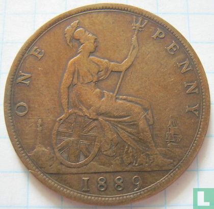 Vereinigtes Königreich 1 Penny 1889 - Bild 1