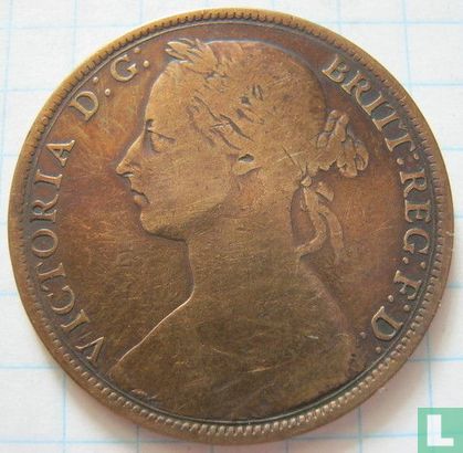 Verenigd Koninkrijk 1 penny 1889 - Afbeelding 2