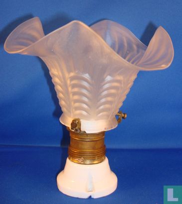 Lamp porseleine  - Afbeelding 1