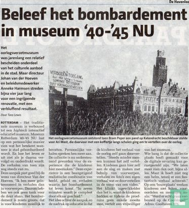 Beleef het bombardement in museum '40 '45 Nu