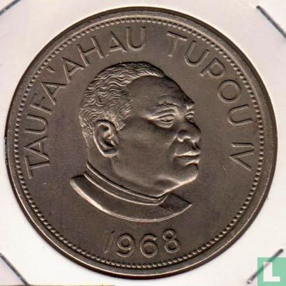 Tonga 1 Pa'anga 1968 (Kupfer-Nickel) - Bild 1